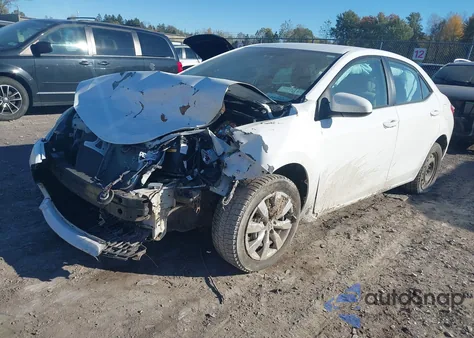 2015 Toyota Corolla Le из США, поврежденный, VIN 2T1BURHE3FC377678